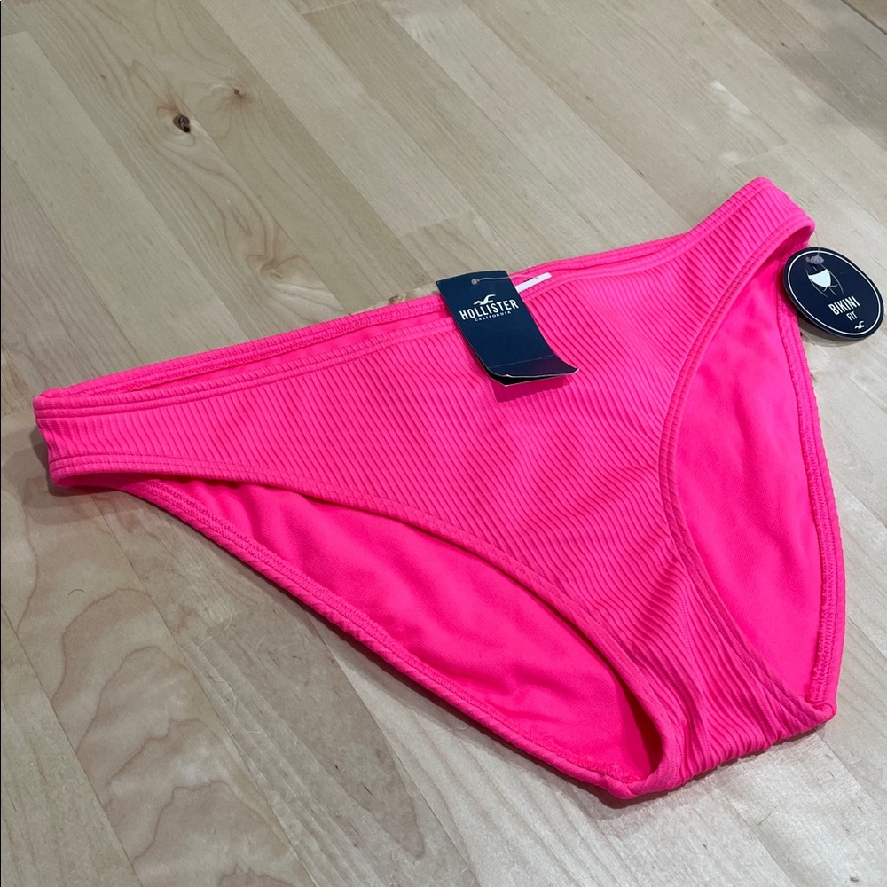 Hollister Neon Pink Bikini Bottom